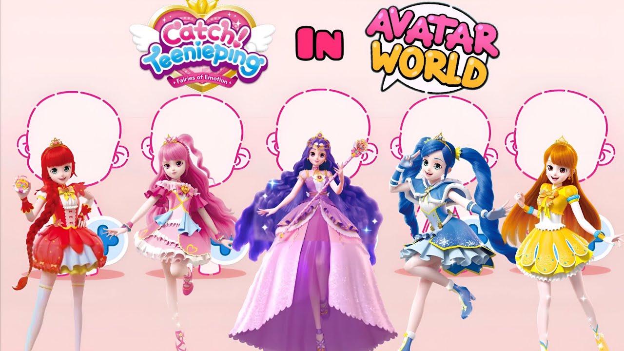 How To Make Catch Teenieping Princesses 💖✨ in Avatar World! #avatarworld #teenieping #video 