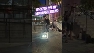 BACKFLIP OFF ROBOT IN AUSTIN!