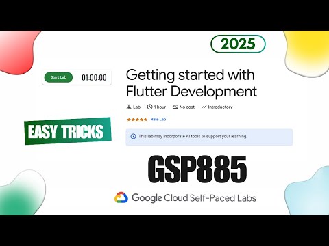 Getting started with Flutter Development | GSP885 | #googlecloud #arcade #qwiklabs