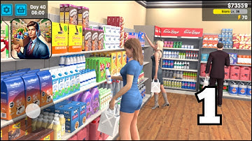 Supermarket Management Stimulator - Gameplay Walkthrough Part 1 (Android,iOS)