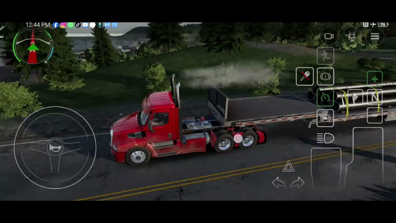 bIg rIG$ @insidethetruckgaming007 #simulator #newtoyou #youtubegaming 