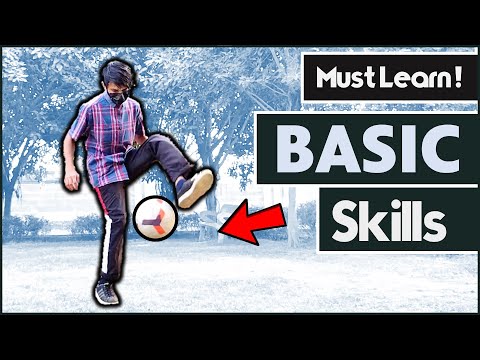 Learn Basic Football Skills | BASIC COMBINATION Freestyle Football Skills | Football Juggling