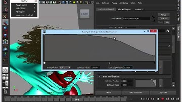 Maya tutorial: Add dynamic movement to cloth and hair, Part 8