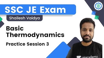 Lets Crack Basic Thermodynamics | Practice Session 3 | Thermodynamics | Shailesh Vaidya