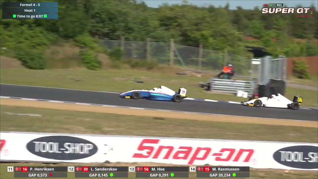 FDM Jyllandsringen 2022 Formel 4-5 Heat 1