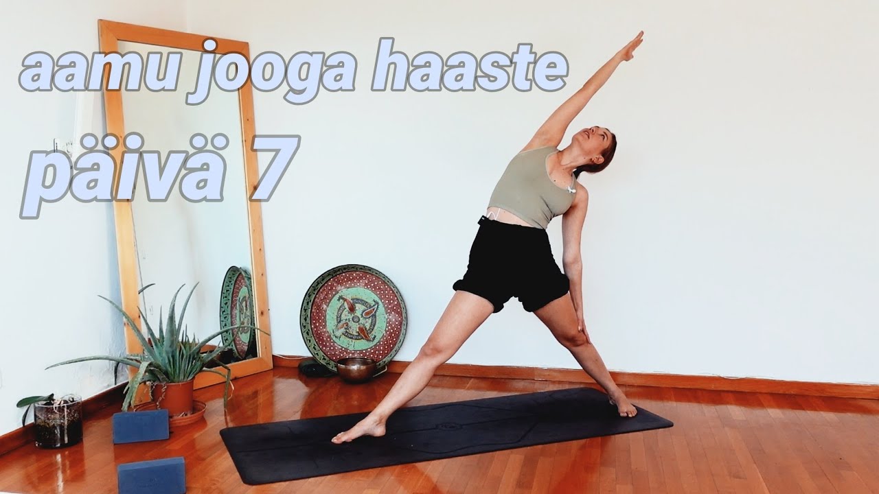 7 päivän aamu jooga haaste / PÄIVÄ 7 | Sara Pikkarainen