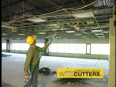 Wire Wolf Suspended Ceiling Wire Cutter Youtube