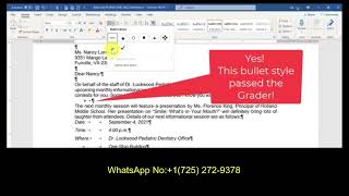 Exp19_Word_Ch02_ML2 - Dentist 1.1 | exp19 Word Ch02 ML2 Dentist 1.1 | Word Ch02 ML2 Dentist 1.1