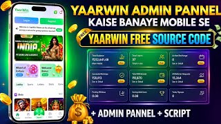 How to make a Yaarwin colour prediction prediction || khud ka colour prediction game banyea || .
