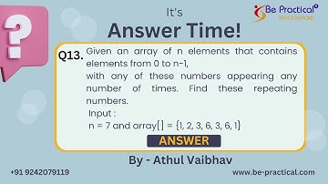 Java Programming Tutorial | Find Repeating Numbers in Arrays with Java|java Basics |be-practical.com