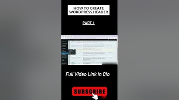 How to Create WordPress Header Using Elementor? | Digital Rafi