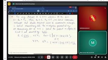 Live Tutorial Session 9 | NPTEL noc25_ma68| Measure and Integration