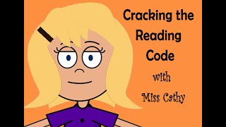 "Cracking the Reading Code with Miss Cathy" A discussion about dyslexia