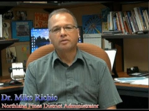 Dr. Mike Richie's August 2013 Videocast - Northland Pines School District