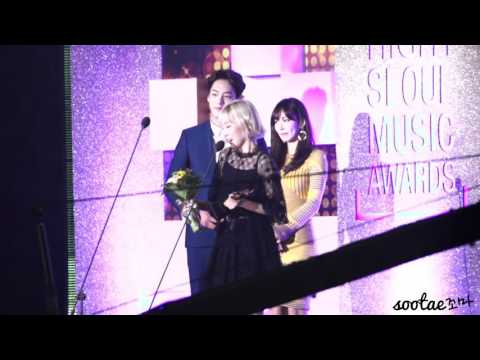 160114 서울가요대상 태연 - 본상