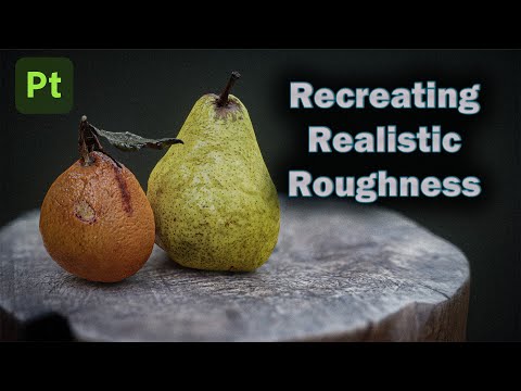REALISTIC roughness maps from PHOTO SCANS