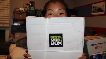 2015 July Geek Me Box Unboxing