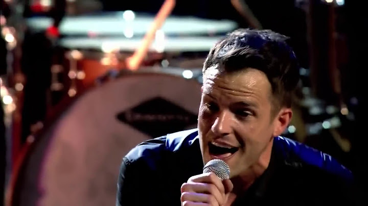 Spaceman Live version - Live performance video thumbnail