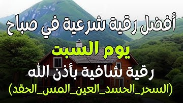 أفضل رقية شرعية في صباح يوم  السبت علاج الحسد_السحر_العين _حفظ وتحصين للمنزل _القارئ علاء عقل
