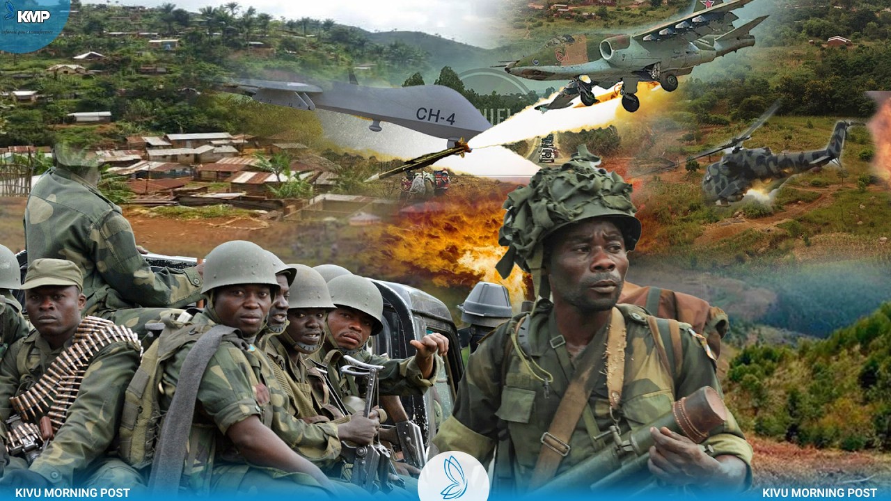 RDC-M23: MINEMBWE-CENTRE BOMBARDÉ PAR LES DRONES DES FARDC-FDNB, VIOLENTS COMBATS À KAKENGE