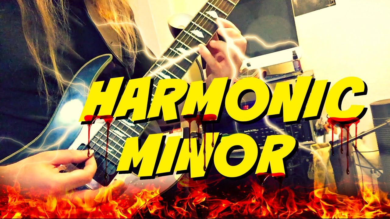 Harmonic Minor Guitar Lesson Neoclassical Shred Scale!!! YouTube