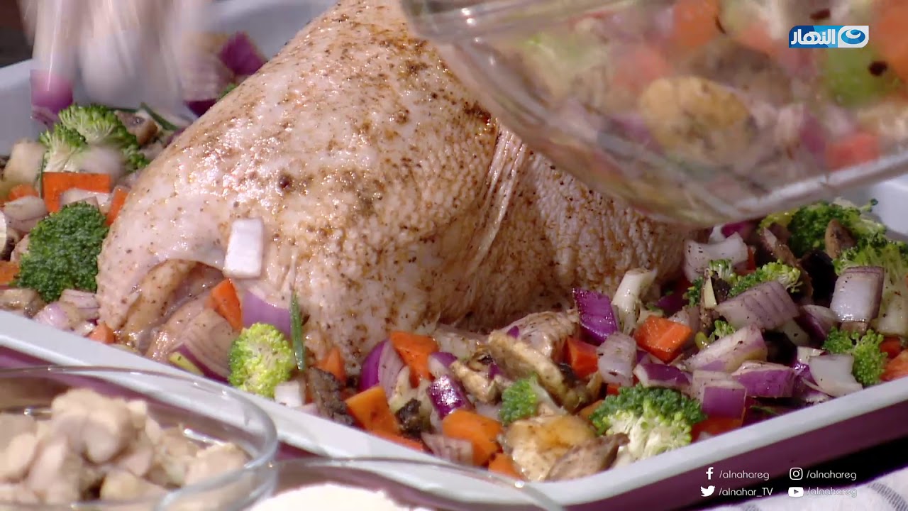 اكلة بيتى مع مروة الشافعى |  فراخ روستو - نجرسكو - مشروب الشيكولاتة الساخن