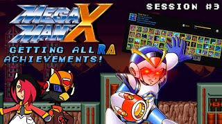 Getting all RA Achievements on MegaMan X (SNES) | Session 3 | MegaMondays with BurnCrowSP & Chozomy