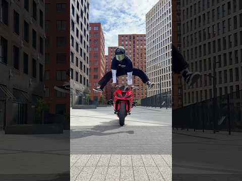Спрыгнул @mademanrussia #moto #stunt #стант #мото #crazy #crash #funny #bikelife