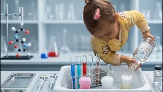 Renkli yanardağ patlama deneyi yapacaktık 🙄Yanardağ Değil, deneyimiz Patladı 😀🙈nerede hata yaptık🧐