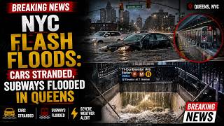 NYC Flash Floods: Cars Stranded, Subways Flooded in Queens