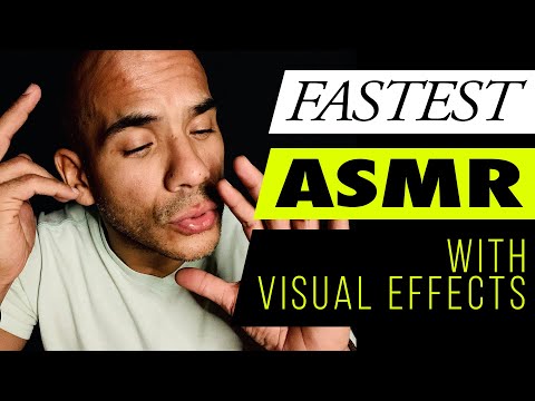 SUPER FASTEST 🔥 AGGRESSIVE ASMR UNPREDICTABLE TRIGGERS WITH TRIPPY VISUAL EFFECTS