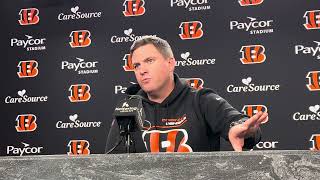Zac Taylor talks day after shut out, Joe Burrow accountability, Joe Burrow, starting rest of season