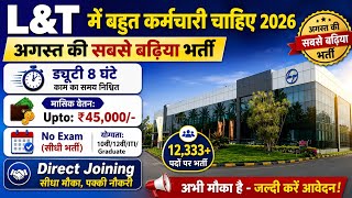 L&T Recruitment 2026 | L&T Job 2026 | Private Job Vacancy 2026 | L&T Hiring 2026 | L&T Best Job 2026 screenshot 5