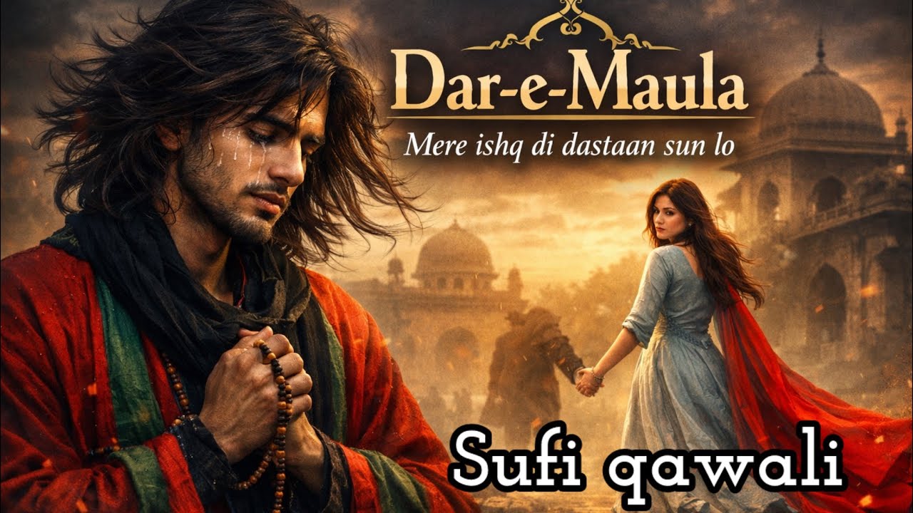 Mere Ishq Di Dastaan | Soulful Sufi Qawwali | Heartfelt Love Story