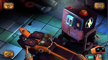 Tiny Robots Recharged. Level 9 - On The Edge. 3 Stars Walkthrough.