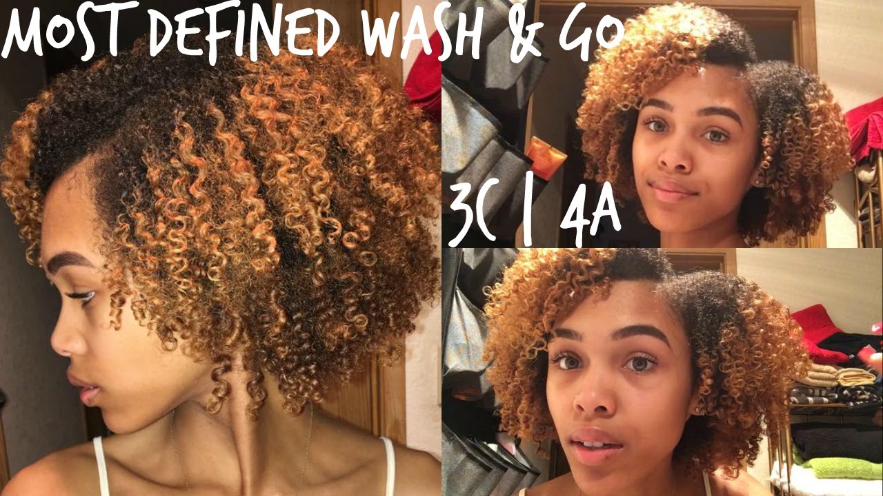 MOST DEFINED Wash and Go Routine (3c/4a) | Detailed Tutorial ft. Mielle Organics