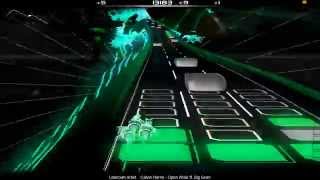 audiosurf:calvin harris-open wide