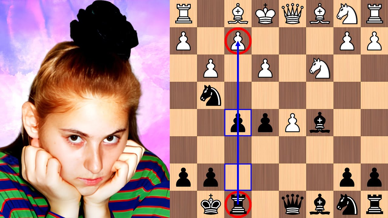 11-летняя вундеркинд Джудит Полгар разбивает Анти-Бенони за 22 хода