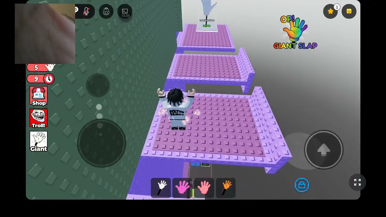 Beating slap Tower 5 not Ending Until I Win!