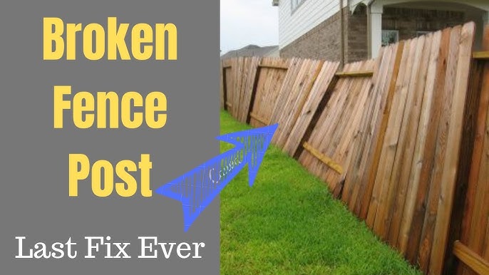 Wooden Fence Repair: How to Repair a Fence 10 Ways