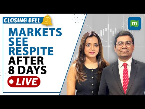 Live: Sensex, Nifty rebound 1% from intraday lows, breaks 8-day loss | Closing Bell Episode cover