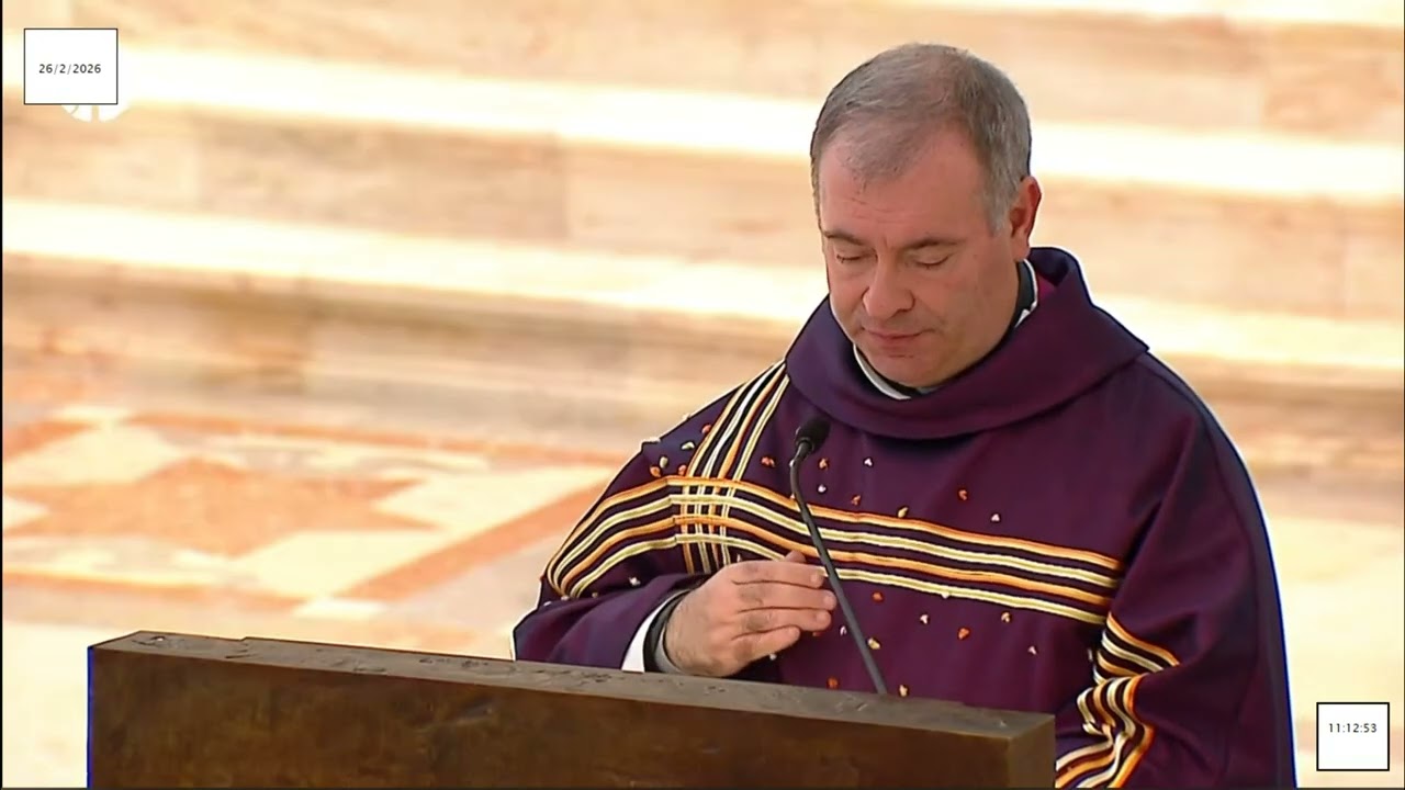 Missa desde a Basílica da Nossa Senhora do Rosário de Fátima  26.02.2026