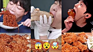 THE MOST INTENSE BIG BITES MUKBANG EVER!🙀😱😵