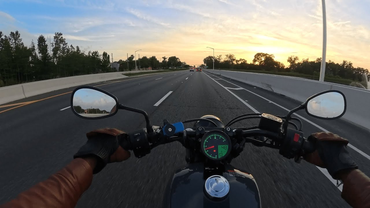 Evening Ride - Yamaha Bolt - 4K [RAW Sound] - FPOV