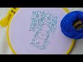 CUTE CAT🐈SITTING ON A SWING EMBROIDERY🪡 TUTORIAL| HAND EMBROIDERY DESIGN