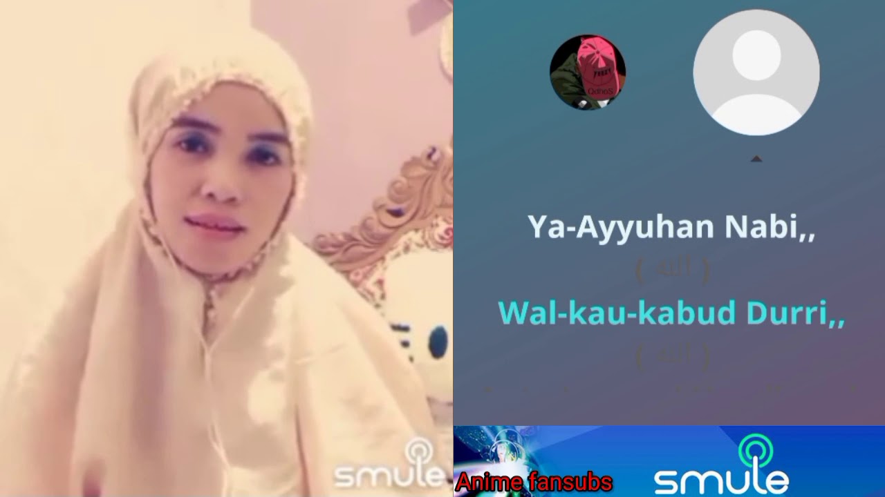 YA AYYUHAN NABI KARAOKE|| SMULE