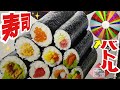 【大食い】ルーレット寿司勝負！出たネタしか食べられない【全種類食べ比べ】小僧寿司sushi Bigeater