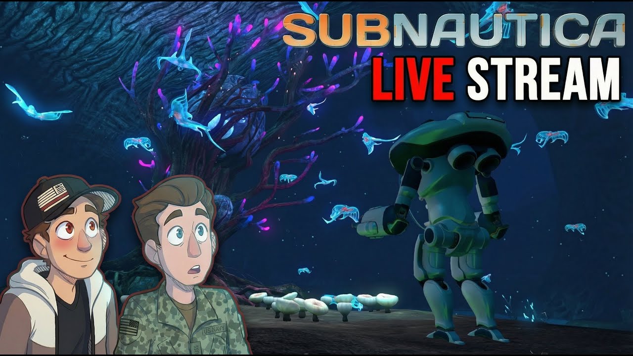 SUBMARINER SUBNAUTICA LIVESTREAM + FACE REVEAL | Submariner Plays Subnautica pt. 6