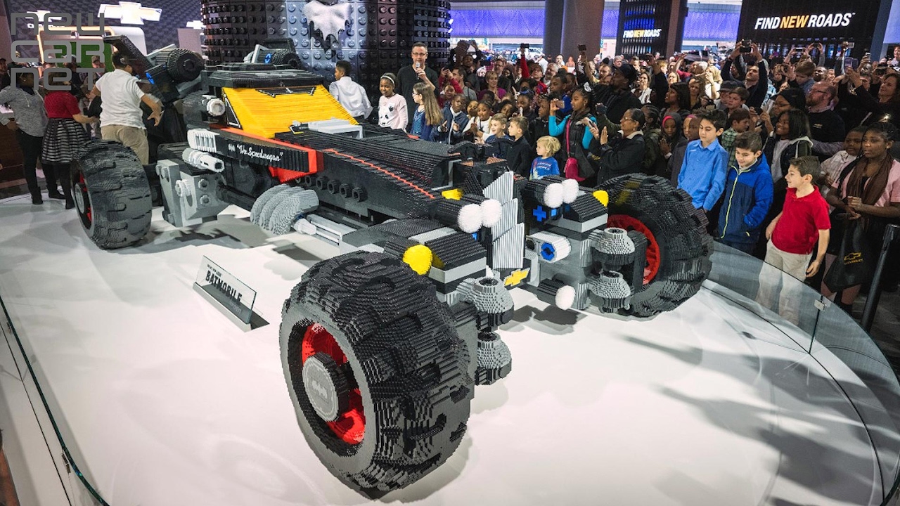 Chevrolet's life-size LEGO Batmobile 