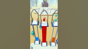 Bridge Race | Level 184 Walkthrough | All levels Gameplay Android / iOS Mobile 3D Game #shorts